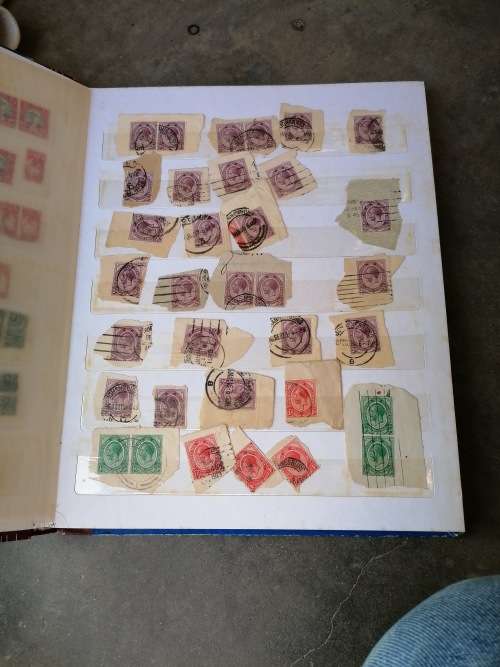 Vintage SA stamp album