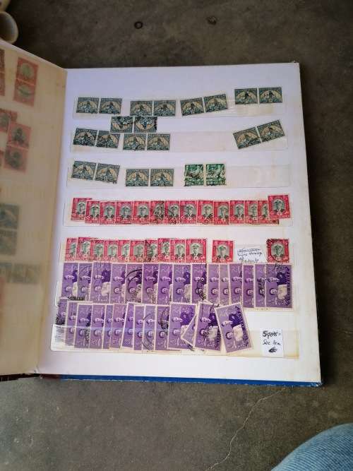 Vintage SA stamp album
