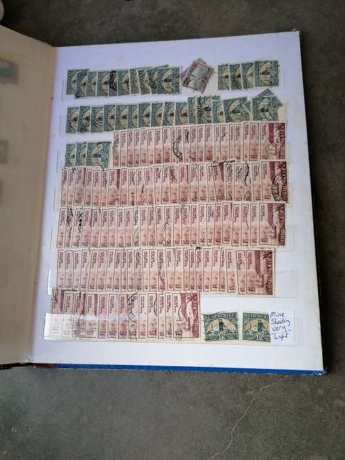 Vintage SA stamp album