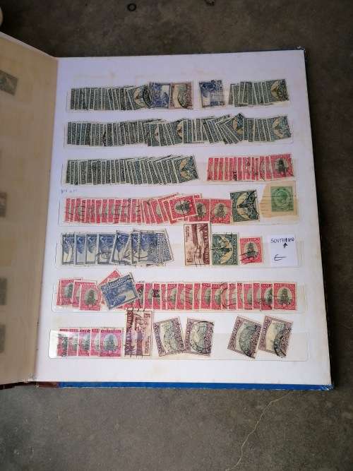 Vintage SA stamp album