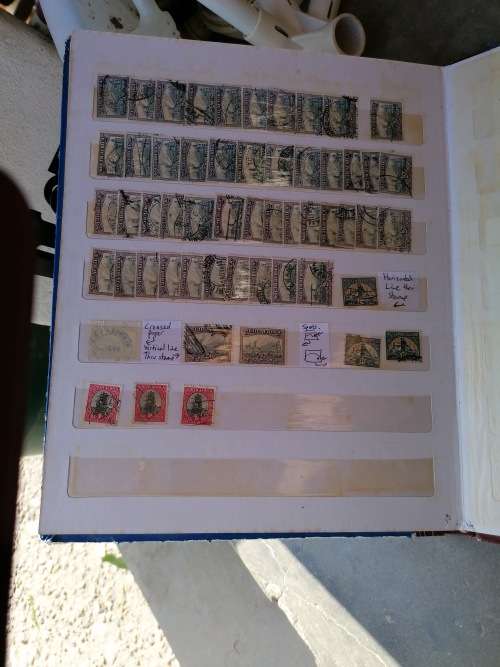 Vintage SA stamp album