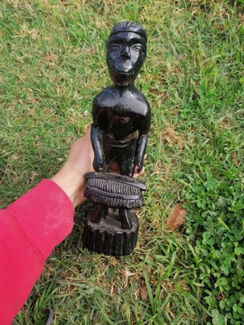 African Tribal Art  Wood Maasai