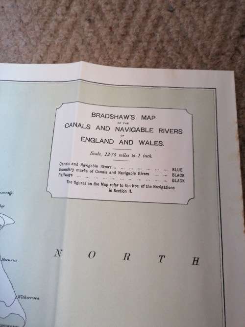 Bradshaw`s Canals and Navigable Rivers : of England and Wales