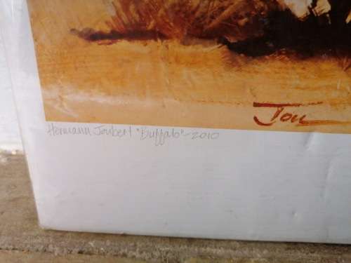 STUNNING SIGNED HERMAN JOUBERT LITHOGRAPH 43cm x 31cm