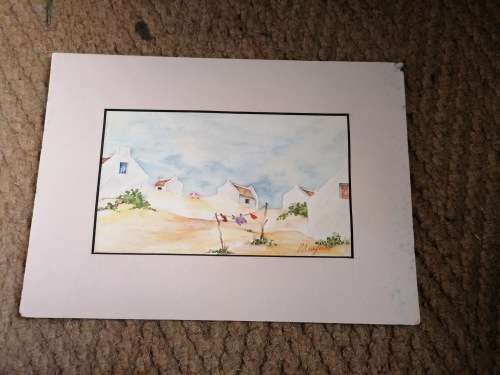 Watercolor painting by Maryna