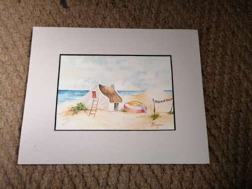 Watercolor painting by Maryna