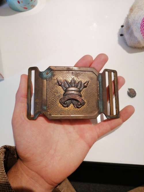 111 South African Infantry Battalion stable belt buckle