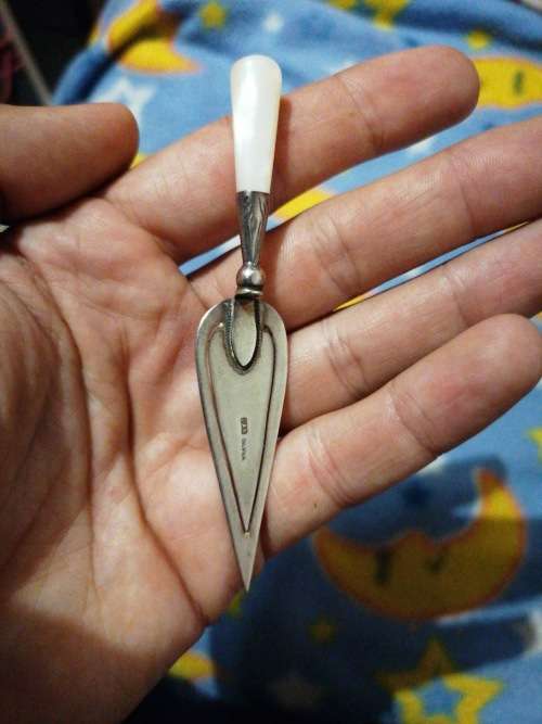 Victorian, Sterling silver bookmark