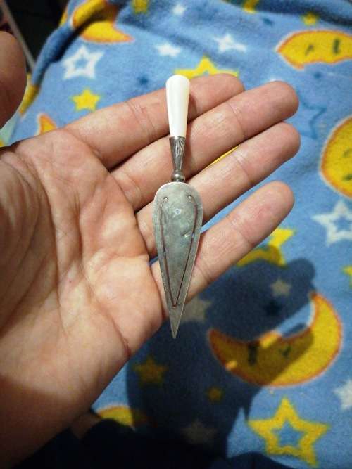 Victorian, Sterling silver bookmark