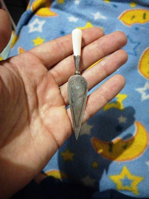 Victorian, Sterling silver bookmark