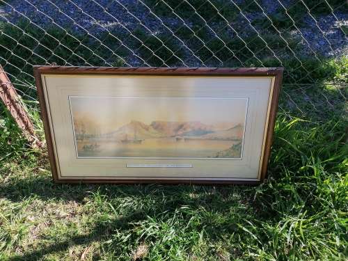 Stunning Thomas williams bowler limited edition cape Town print no 84 from only 250 made