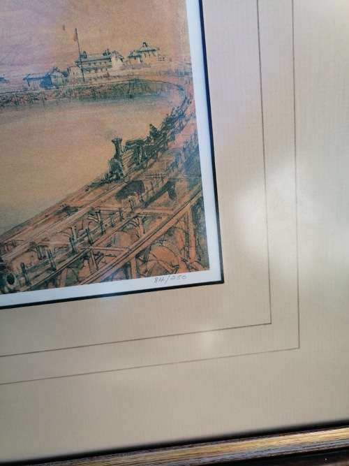 Stunning Thomas williams bowler limited edition cape Town print no 84 from only 250 made