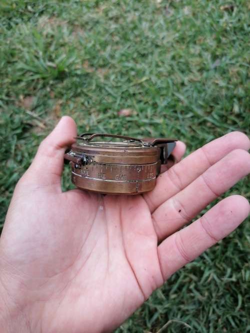 Vintage Military Compass By Cooke Troughton and Simms UK
