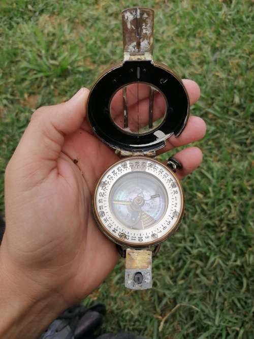 Vintage Military Compass By Cooke Troughton and Simms UK