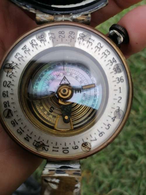 Vintage Military Compass By Cooke Troughton and Simms UK