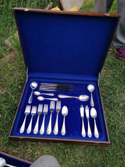 Old cutlery set, not complete