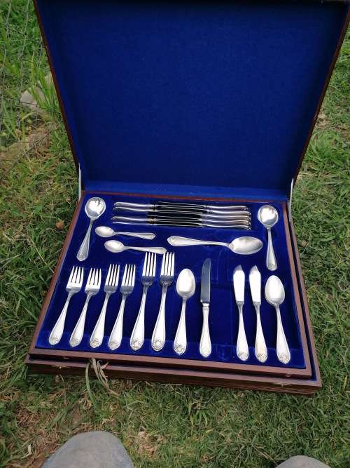 Old cutlery set, not complete