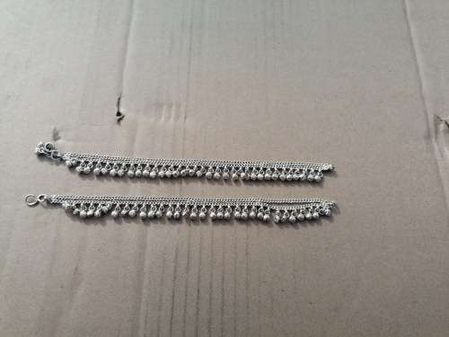 TWO Silver color Chiming Bracelets