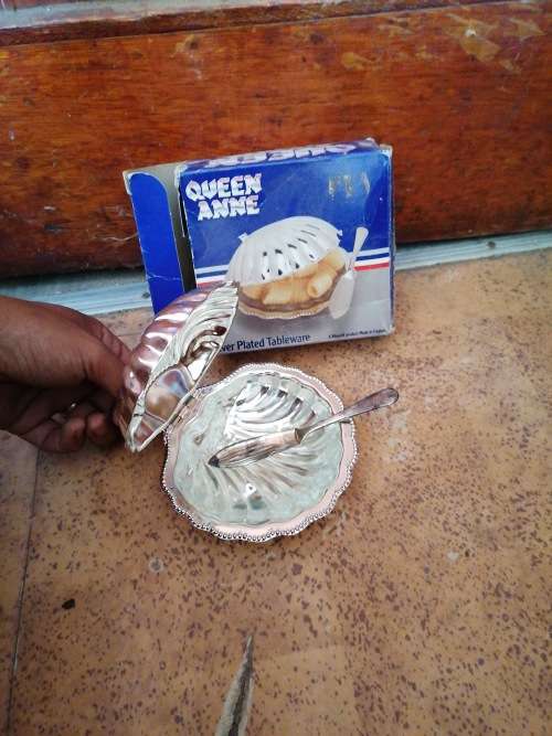 Queen ann silver plated tableware