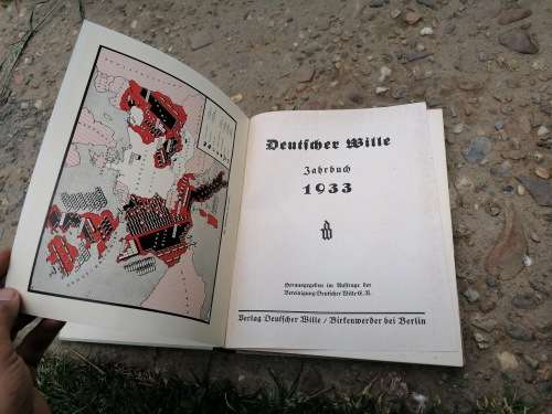 DEUTSCHER WILLE (1933) - RARE THIRD REICH COLLECTIBLE