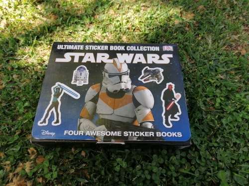 Ultimate sticker collection star wars four awesome sticker books