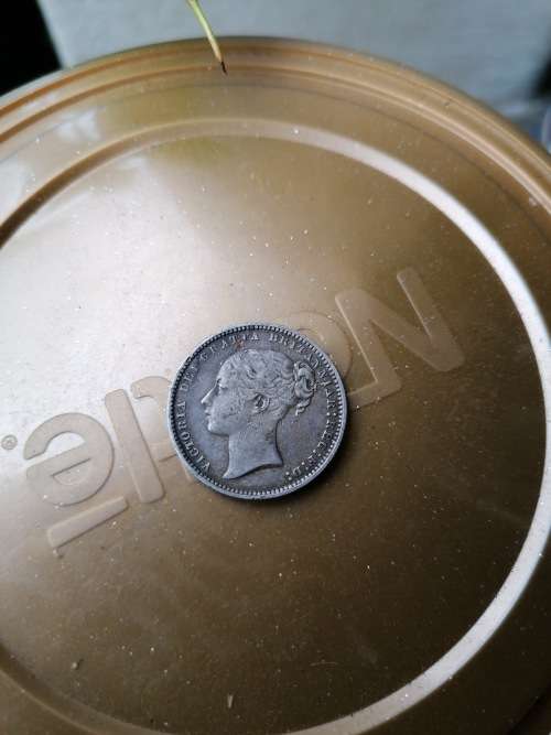 Wow stunning condition silver 1872 one Shilling coin