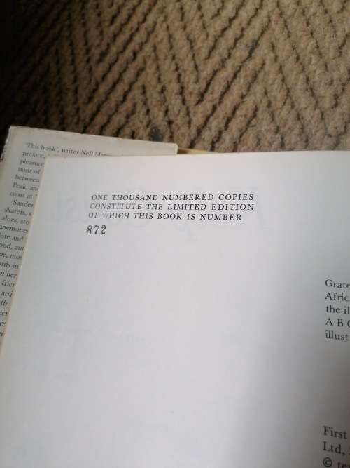 SCARCE AFRICANA NUMBER 872/1000 ` KELP COAST ` FIRST EDITION !!