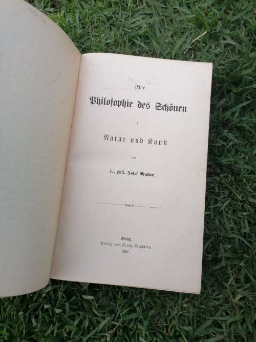 Antique 1897 German book