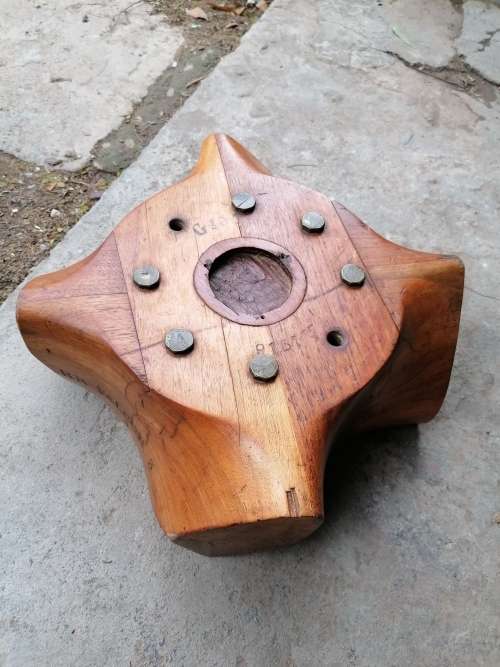 rolls royce falcon aircraft wooden propeller centerpiece