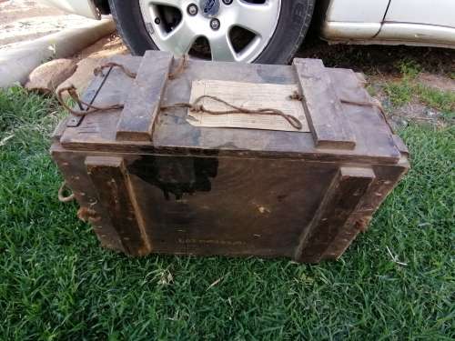 Cool wooden ammo box
