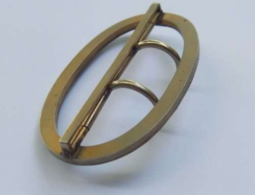 Antique Turquoise Buckle, Victorian Belt Buckle,
