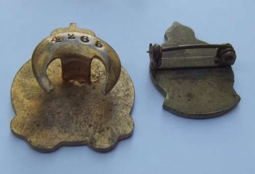 1934 South Africa British Empire Services League badges