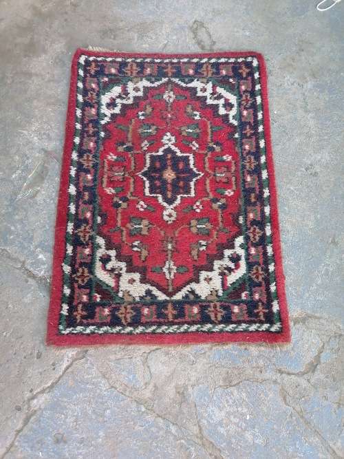 Indo-Persian  carpet 89cm  x 61cm