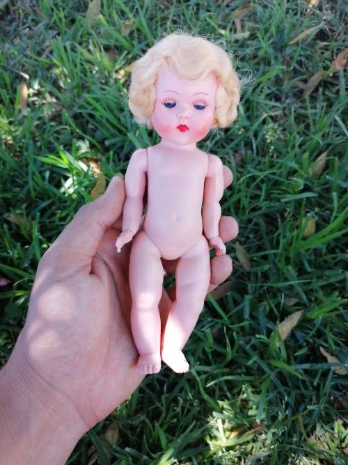 1950s rosebud doll