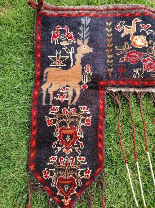 STUNNING HAND KNOTTED PURE WOOL PERSIAN KAPANUK