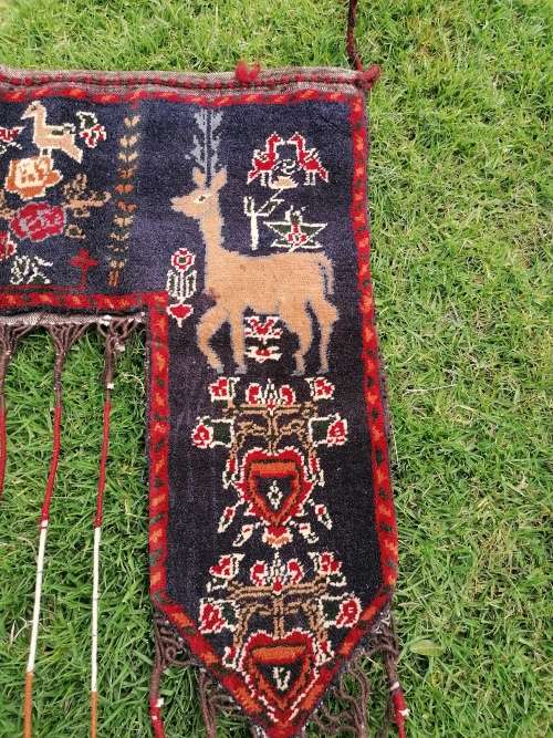 STUNNING HAND KNOTTED PURE WOOL PERSIAN KAPANUK