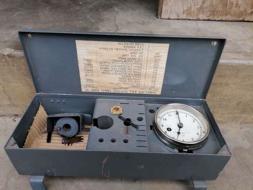 Rare find Admiralty Samuel Lee Bapty Clock in box only 3000 made