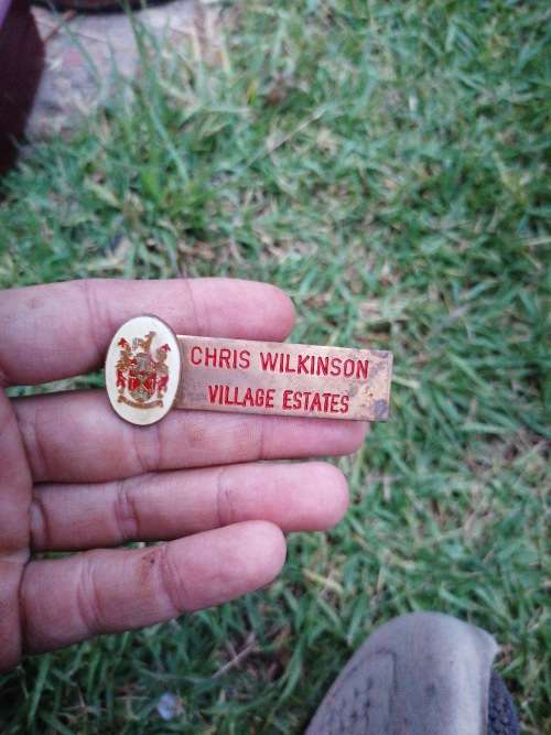 Old name badge