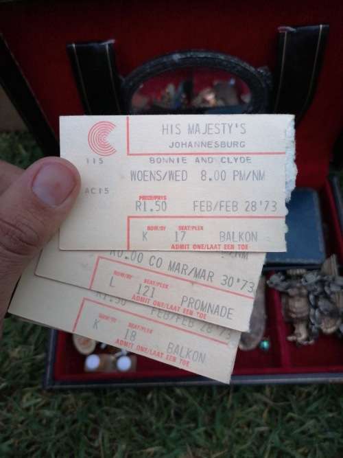 1973 bonnie and clyde tickets