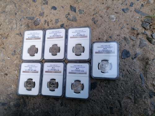 1994 graded R5 coins collection