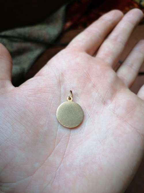 st christopher pendant