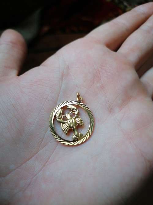Scorpion pendant