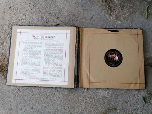 His masters voice morning prayer church of England service records