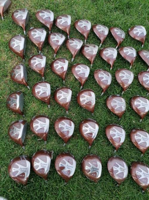 New gold club heads bid per item