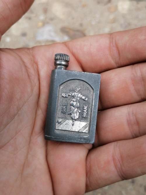 Vintage st.pauli brewery bremen germany girl brand fire starter