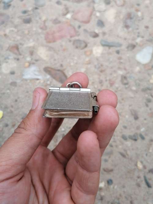 Vintage notebook pendant