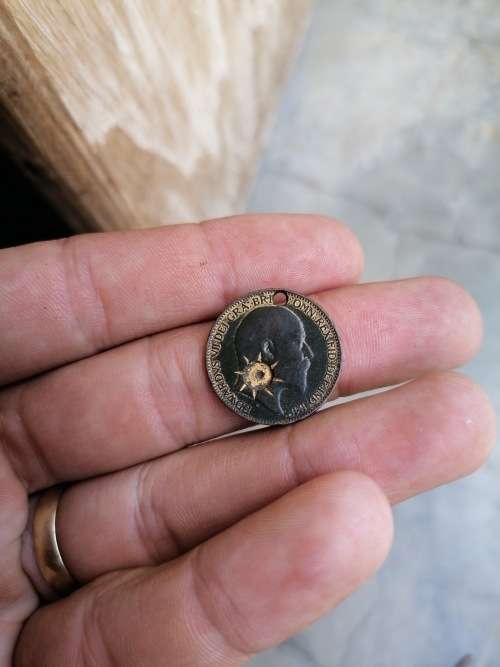 Boer wat Trench art 1902 farthing