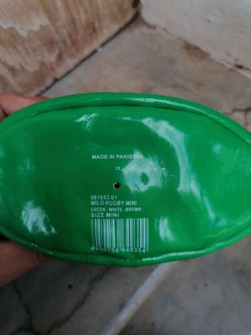 nestle milo mini rugby ball