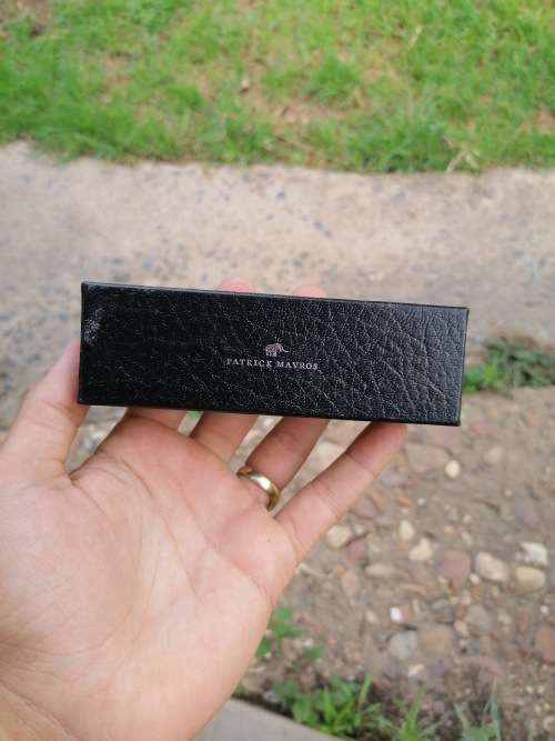 RARE patrick mavros silver bookmark