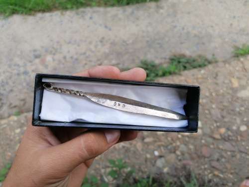 RARE patrick mavros silver bookmark